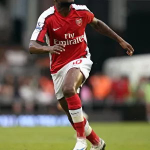 William Gallas: Leading Arsenal to Victory at Fulham, Barclays Premier League 2008/09 (23/8/08)