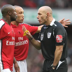 William Gallas and Mikael Silvestre