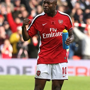 William Gallas Triumphant Moment: Arsenal's 2-1 Victory over Manchester United, 2008