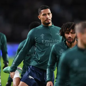 William Saliba Gears Up: Arsenal's Star Defender Readies for PSV Eindhoven Showdown in the 2023/24 UEFA Champions League William Saliba Gears Up: Arsenal's Star Defender Readies for PSV Eindhoven Showdown in the 2023/24 UEFA Champions League