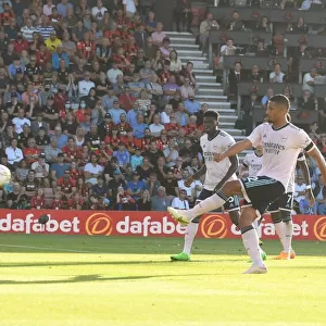 William Saliba Scores Third Goal: AFC Bournemouth vs. Arsenal FC, Premier League 2022-23