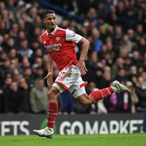 William Saliba Stands Strong: Arsenal vs. Chelsea Showdown at Stamford Bridge, Premier League 2022-23