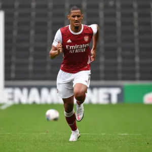 William Saliba's Debut Print