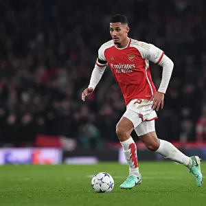 William Saliba's Star Turn: Arsenal Secures Champions League Victory Over RC Lens (2023-24)