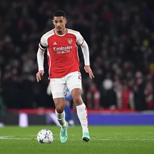 William Saliba's Star Turn: Arsenal's Champions League Victory over RC Lens (2023-24)
