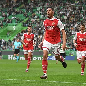 William Saliba's Stunner: Arsenal Takes the Lead Over Sporting CP in Europa League