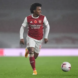 Willian in Action: Arsenal vs. Aston Villa, Premier League 2020-21