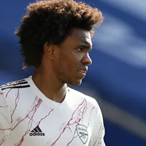 Willian in Action: Arsenal vs. Leicester City, 2020-21 Premier League