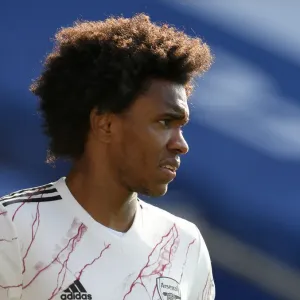 Willian in Action: Arsenal vs. Leicester City, 2020-21 Premier League Willian in Action: Arsenal vs. Leicester City, 2020-21 Premier League