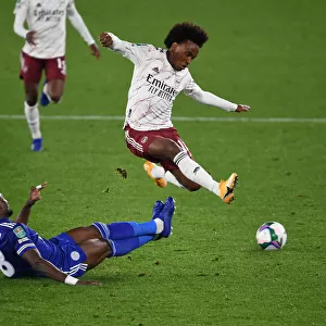 Willian vs Amartey: Clash in the Carabao Cup - Leicester City vs Arsenal