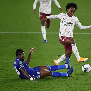 Willian vs Amartey: Clash of the Carabao Cup Rivals - Leicester City vs Arsenal
