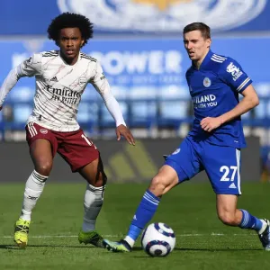 Willian vs. Castagne: A Football Showdown at The King Power Stadium Willian vs. Castagne: A Football Showdown at The King Power Stadium