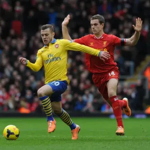 Wilshere vs. Henderson: A Premier League Battle at Anfield, 2013-14 Wilshere vs. Henderson: A Premier League Battle at Anfield, 2013-14