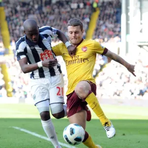 Wilshere vs. Mulumbu: The Thrilling Stalemate at The Hawthorns, Arsenal vs. West Bromwich Albion, Premier League, 2011