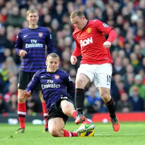 Wilshere vs Rooney: Battle at Old Trafford - Manchester United vs Arsenal, Premier League 2012-13 Wilshere vs Rooney: Battle at Old Trafford - Manchester United vs Arsenal, Premier League 2012-13