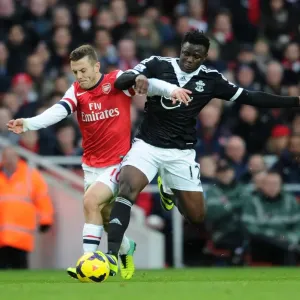 Wilshere vs. Wanyama: Intense Battle in Arsenal v Southampton (2013-14)