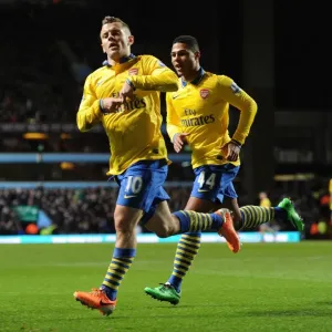Wilshere's Stunner: Arsenal's First Goal vs. Aston Villa (2013-14) Wilshere's Stunner: Arsenal's First Goal vs. Aston Villa (2013-14)