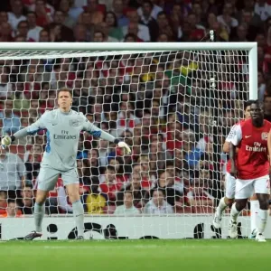 Wojciech Szczesny (Arsenal). Arsenal 2: 1 Olympiacos. UEFA Champions League