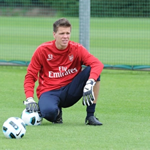 Wojciech Szczesny (Arsenal). Arsenal Training Ground, London Colney, Hertfordshire