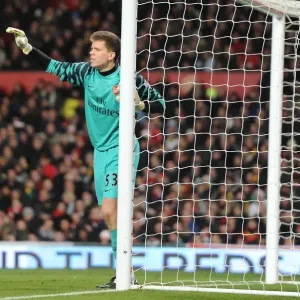 Wojciech Szczesny (Arsenal). Manchester United 1: 0 Arsenal, Barclays Premier League