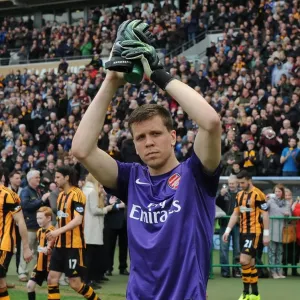 Wojciech Szczesny: Focused Before Hull City vs Arsenal (Premier League 2013/14)