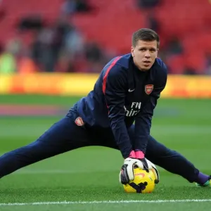 Wojciech Szczesny: Focused Before Manchester United vs Arsenal (Premier League 2013-14) Wojciech Szczesny: Focused Before Manchester United vs Arsenal (Premier League 2013-14)