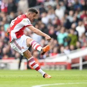 Xhaka Scores the Third: Arsenal vs Manchester United, Premier League 2021-22 Xhaka Scores the Third: Arsenal vs Manchester United, Premier League 2021-22