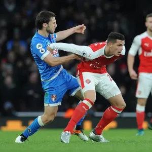 Xhaka vs Arter: Battle in Midfield - Arsenal vs AFC Bournemouth, Premier League 2016/17