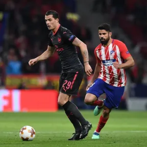 Xhaka vs Costa: Battle in the Europa League Semi-Final Xhaka vs Costa: Battle in the Europa League Semi-Final