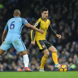 Xhaka vs. Fernandinho: Intense Battle in Manchester City vs. Arsenal Premier League Clash Xhaka vs. Fernandinho: Intense Battle in Manchester City vs. Arsenal Premier League Clash