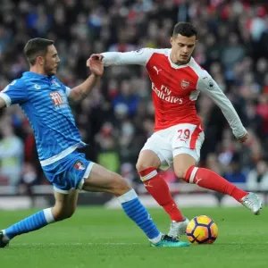 Xhaka vs. Gosling: Battle in the Midfield - Arsenal v AFC Bournemouth, Premier League 2016/17