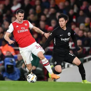 Xhaka vs Kamada: Midfield Battle in Arsenal vs Eintracht Frankfurt UEFA Europa League Clash