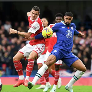 Xhaka vs. Loftus-Cheek: Battle in the Heart of the Premier League Clash Between Chelsea and Arsenal