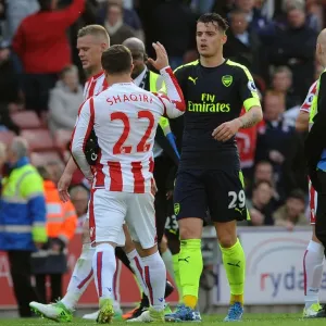 Xhaka vs. Shaqiri: A Football Rivalry Reignites in the Premier League