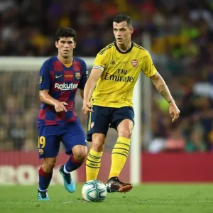 Xhaka's Performance: Arsenal vs. FC Barcelona, 2019 - The Pre-Season Showdown in Barcelona