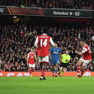 Xhaka's Stunner: Arsenal Secures Europa League Victory over PSV Eindhoven