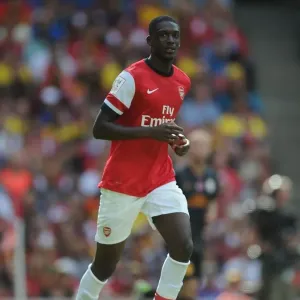 Yaya Sanogo in Action: Arsenal vs. Galatasaray, Emirates Cup 2013