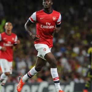 Yaya Sanogo in Action: Arsenal vs Fenerbahce UEFA Champions League Play-offs (2013)
