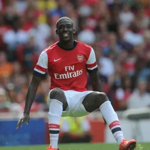 Yaya Sanogo in Action: Arsenal vs Galatasaray, Emirates Cup 2013