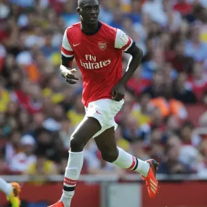 Yaya Sanogo in Action: Arsenal vs Galatasaray, Emirates Cup 2013