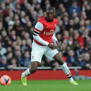 Yaya Sanogo in Action: Arsenal vs Liverpool, FA Cup 2013-14 Yaya Sanogo in Action: Arsenal vs Liverpool, FA Cup 2013-14