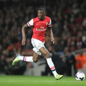 Yaya Sanogo in Action: Arsenal vs Newcastle United, Premier League 2013-14 Yaya Sanogo in Action: Arsenal vs Newcastle United, Premier League 2013-14