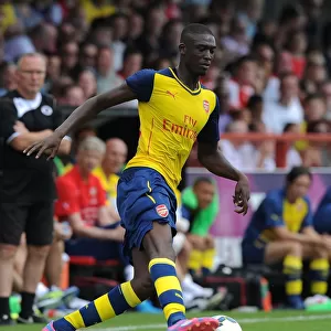 Yaya Sanogo in Action: Arsenal's Pre-Season Victory over Borehamwood