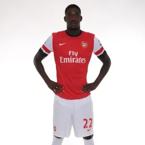 Yaya Sanogo at Arsenal 2013-14 Squad Photocall Yaya Sanogo at Arsenal 2013-14 Squad Photocall
