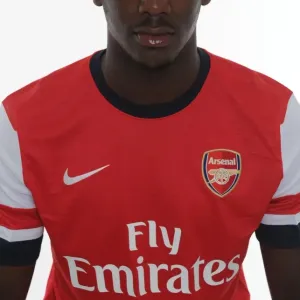 Yaya Sanogo at Arsenal's 2013-14 Squad Photocall Yaya Sanogo at Arsenal's 2013-14 Squad Photocall