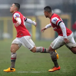 Yennaris and Gnabry Celebrate Goal: Arsenal U19 vs Inter Milan U19, NextGen Series 2012-13 Yennaris and Gnabry Celebrate Goal: Arsenal U19 vs Inter Milan U19, NextGen Series 2012-13