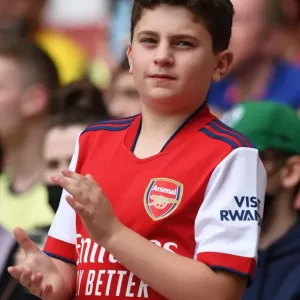 Young Arsenal Fan Shows Support Amidst 1:2 Defeat against Chelsea at The Emirates, 2021 Young Arsenal Fan Shows Support Amidst 1:2 Defeat against Chelsea at The Emirates, 2021