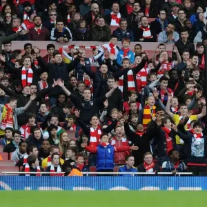 Young Guns Enclosure. Arsenal 4: 1 Sunderland. Barclays Premier League. Emirates Stadium, 22 / 2 / 14 Young Guns Enclosure. Arsenal 4: 1 Sunderland. Barclays Premier League. Emirates Stadium, 22 / 2 / 14