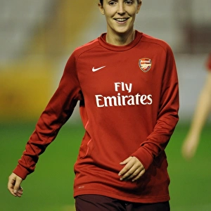 Yvonne Tracy (Arsenal). Rayo Vallecano 2: 0 Arsenal Ladies. UEFA Champions League