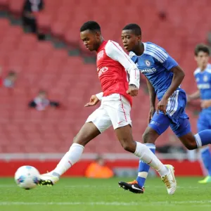 Zak Ansah (Arsenal) Nathaniel Chalobah (Chelsea). Arsenal U18 1: 0 Chelsea U18